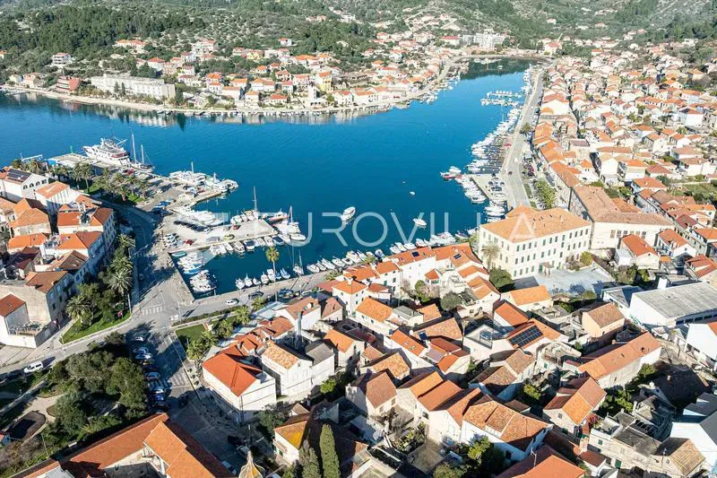 Korčula Island, Vela Luka, stone house in the center of town – 3