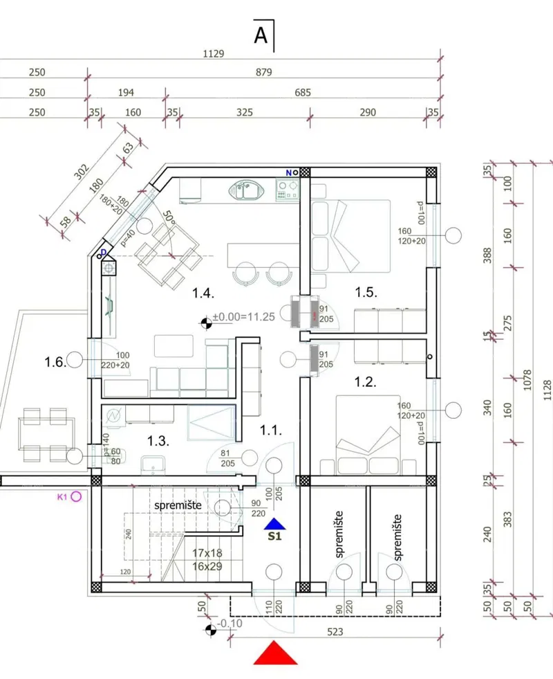 Sale - Apartment in a new building with a parking space, storage, and garden - building with only 3 apartments, Pula! – 2