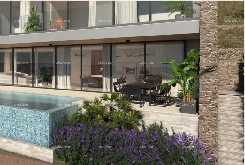 A newly built modern detached house with a swimming pool near Buje is for sale – 3
