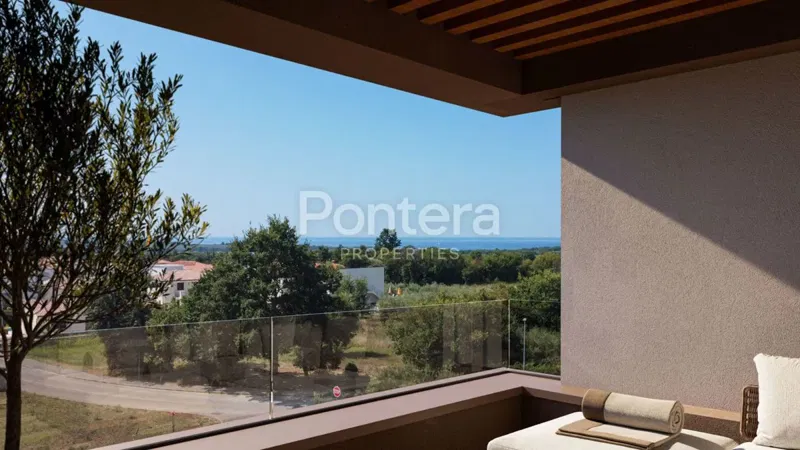 ISTRA, VABRIGA Stan na prvom katu s pogledom na more – novogradnja u Istri – 3