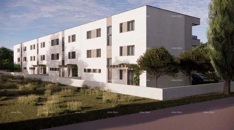 ŠTINJAN – NUOVA COSTRUZIONE VICINO AL MARE E ALLA CITTÀ. Appartamento C Edificio A – 3
