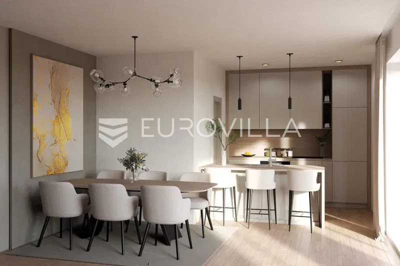 Vinkovci, Centar, luksuzni dvosoban stan 58 m² s garažnim mjestom i ostavom, 2. kat