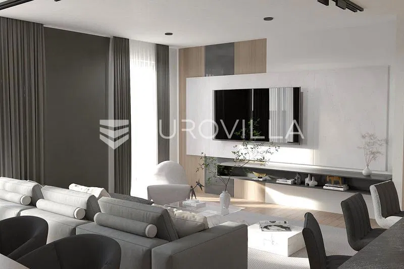 Vinkovci, Centar, luksuzni dvosoban stan 61 m² s garažnim mjestom i ostavom, 2. kat