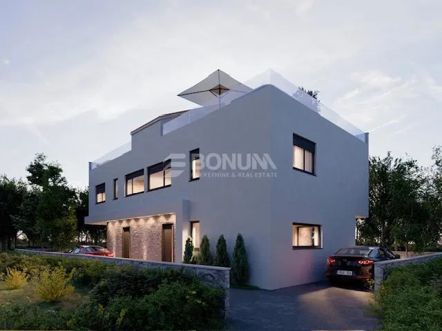Čudovita dvojna hiša, novogradnja, Murter – 2