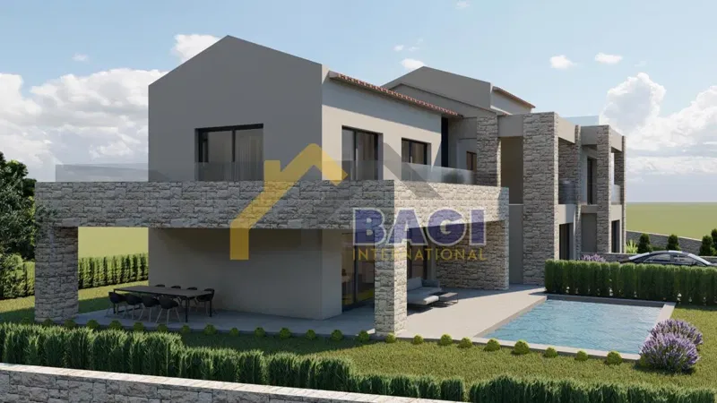 Terreno edificabile con fondazioni realizzate – Vižinada – 3