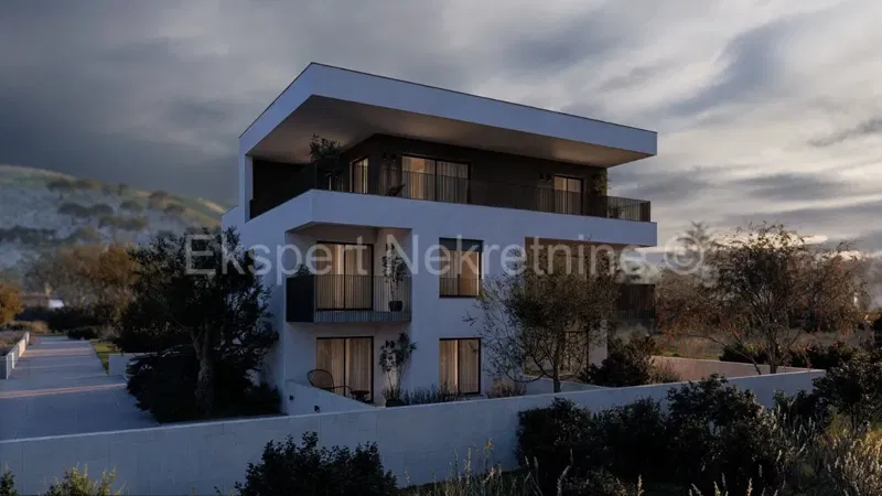 Trogir, 2-bedroom apartment 58 m2, new building, sea view, – 3