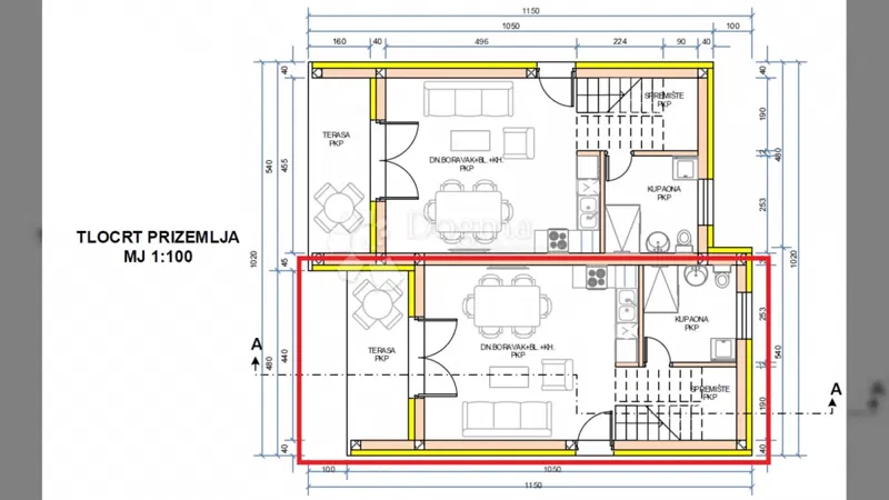 Mieszkanie Škrapavac, Privlaka, 110m2 – 3