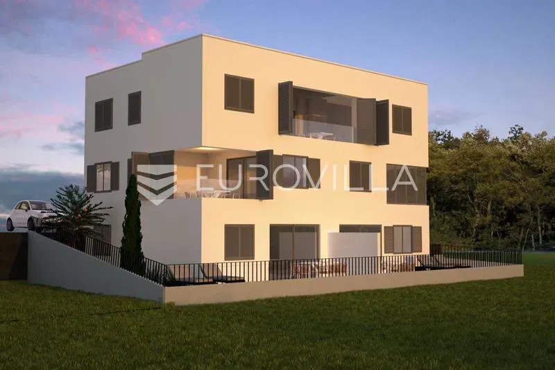 Primošten, modern penthouse on the 2nd floor with a sea view, 107,16 m² – 2