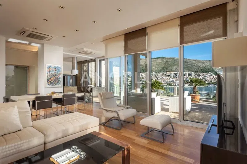 Croatia, Dubrovnik, Lapad – modern penthouse 240m2 with swimming pool – 3