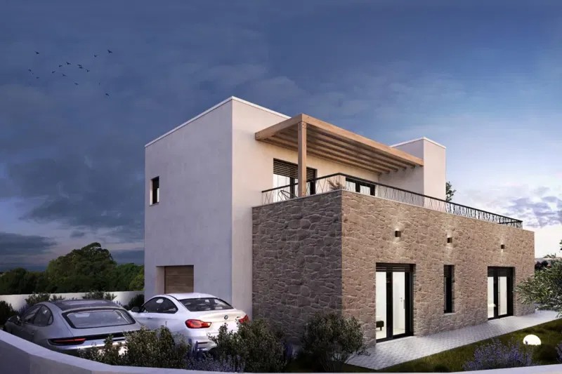 Newly built family house with pool and garage – 2