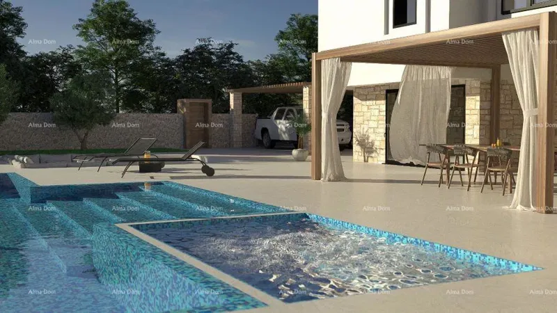 Una bellissima e lussuosa villa con piscina vicino a Dignano! – 3