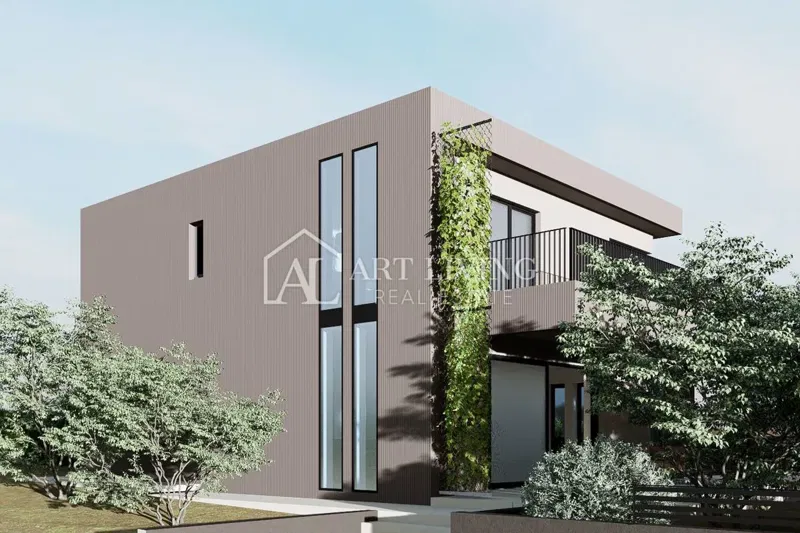 Poreč, surroundings – modern detached house with a swimming pool – NEW BUILD – 2