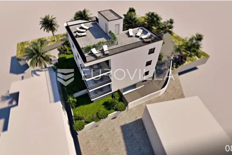 Trogir, Okrug Gornji, Apartment S5 on the second floor of 76 m² with a roof terrace – 2