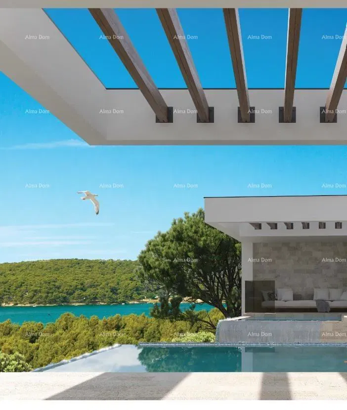 Luxury Duplex Villa in Mediterranean Style with Pool and Elevator. Sea View! Medulin! – 2