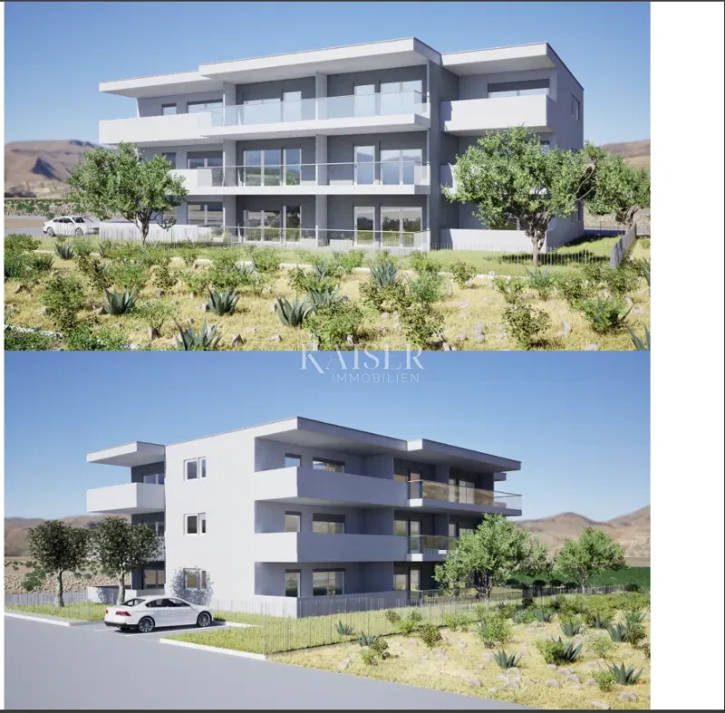 Pag, Povljana - apartment 56 m2, 250 m from the sea, sea view – 2