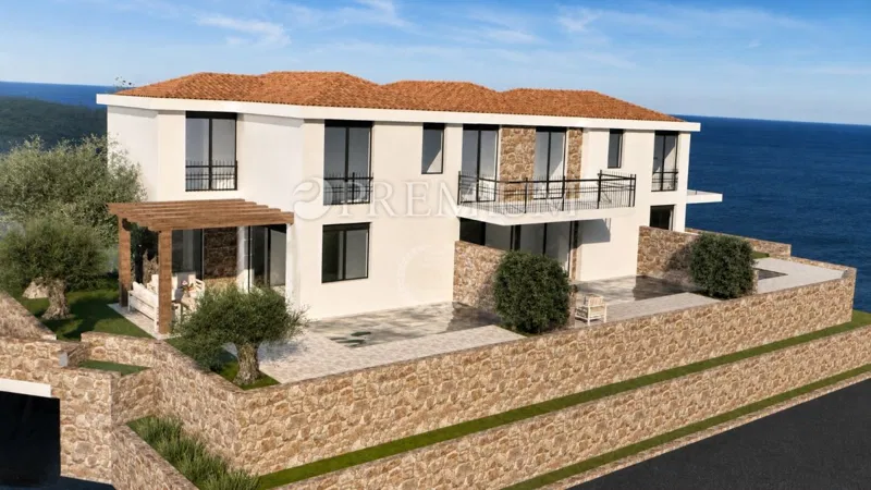Njivice, Neubau-Reihenhaus mit Pool! – 3