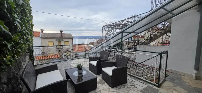 House with Terrace and Sea View | Selce, Near the Beach – For Sale – 3