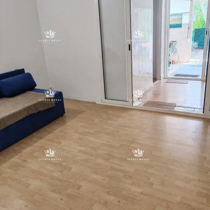 Istria, Mareda, apartment 55m2, 2 bedrooms + living room, garden 41m2, 150m to the beach, ground floor – 2