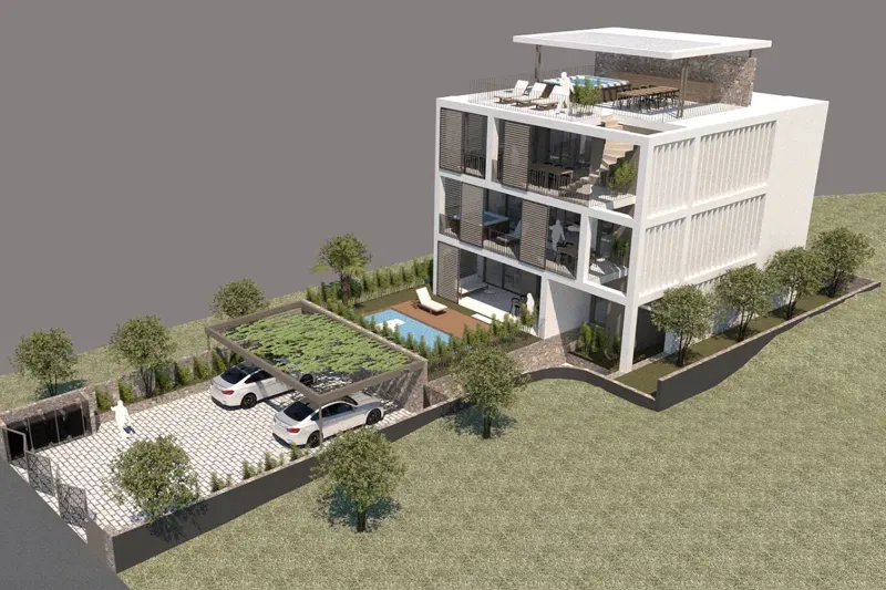 Modern apartment house with sea view – 3
