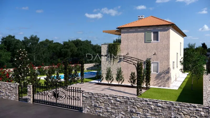 ISTRA, ŽMINJ - Mediterranean house with a pool under construction – 3