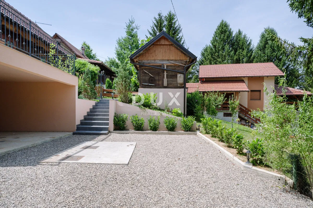 KARLOVAC, BARILOVIĆ - privát paradicsom a Korana folyó mellett, két ház és egy privát SPA zóna a természet szívében, 218 m2