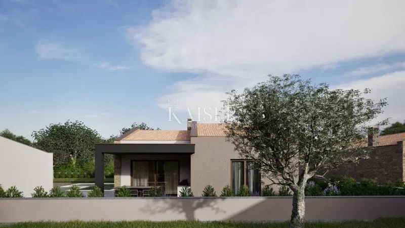 Istria - Barban, nuova casa a un piano con piscina – 3