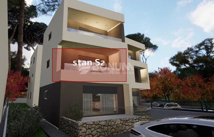 Brodarica – Prostoren dvosobni apartma z ložo v novogradnji, 130 m od morja – 3