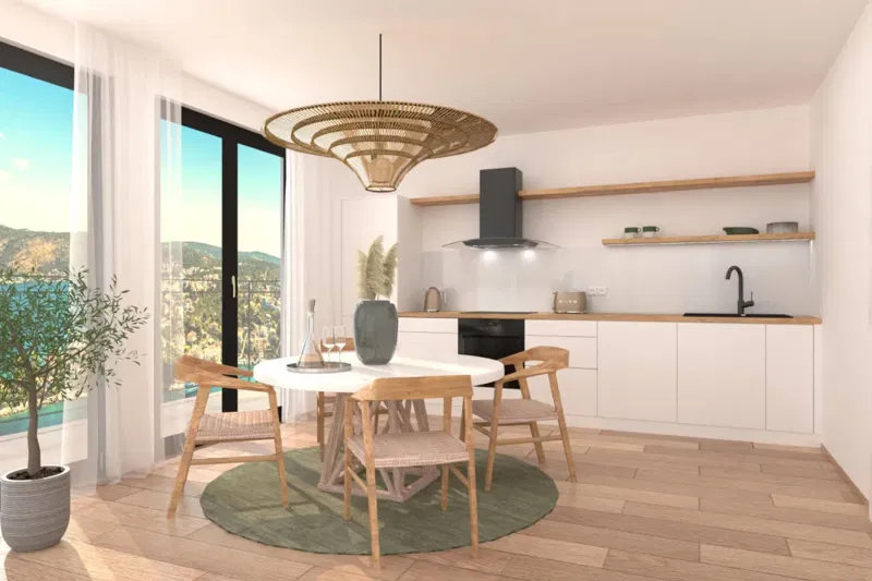 Appartamento con una camera da letto in un edificio di nuova costruzione con vista mare – 3