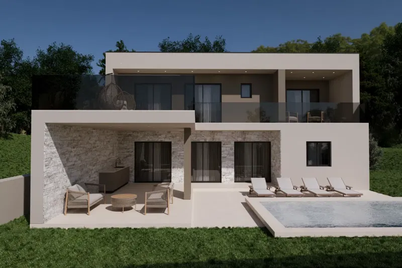 Villa moderna con piscina e massima privacy – 2