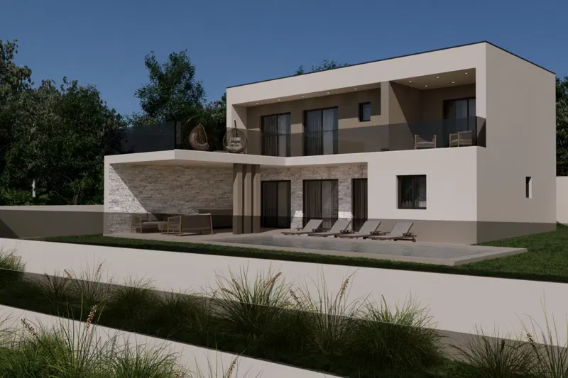 Villa moderna con piscina e massima privacy – 3