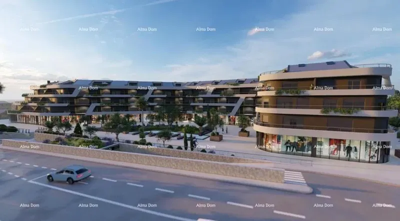 Vendita di spazi per uffici in un nuovo progetto residenziale-commerciale, Parenzo – 2