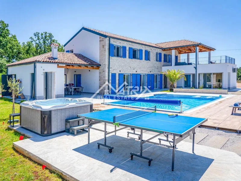 Poreč okolica – Moderna Vila s bazenom, jacuzzijem i saunom – 3