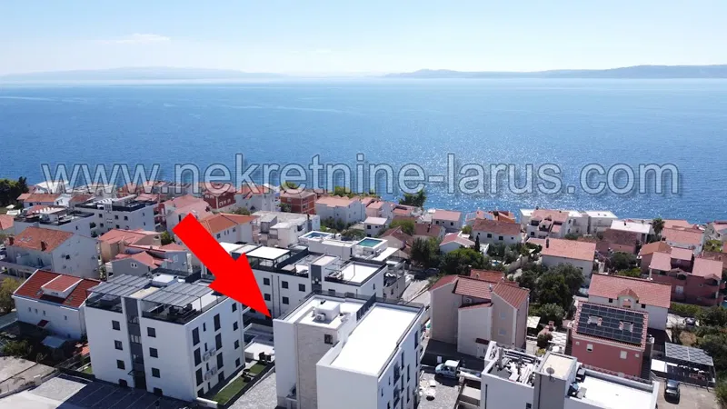 Penthouse S10 with roof terrace on the third floor, elevator, swimming pool, 250 m from the sea – 3