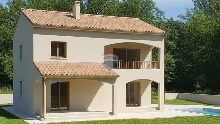 Земельный участок строительного назначения Momjan, Buje, 976m2 – 2