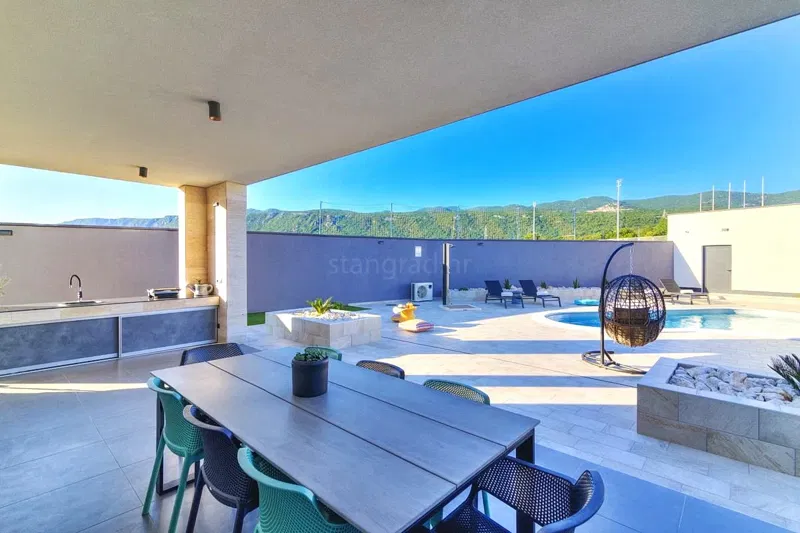 Novi Vinodolski, beautiful villa with pool, sauna and spa center! – 3