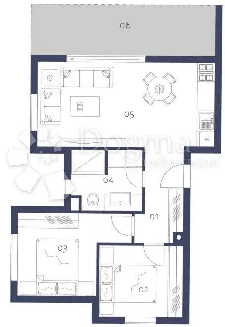 Allogio Premantura, Medulin, 98,90m2 – 3