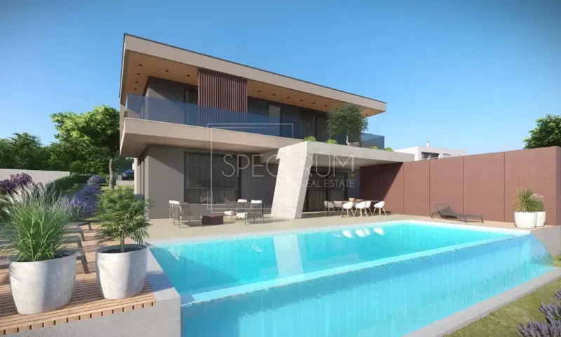 Zona di Albona, villa moderna con piscina in posizione tranquilla – 2