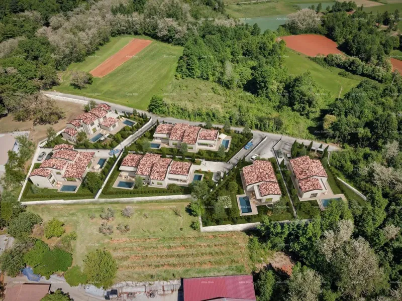 Vendita di una villa con piscina in un nuovo complesso residenziale, Barban! – 2