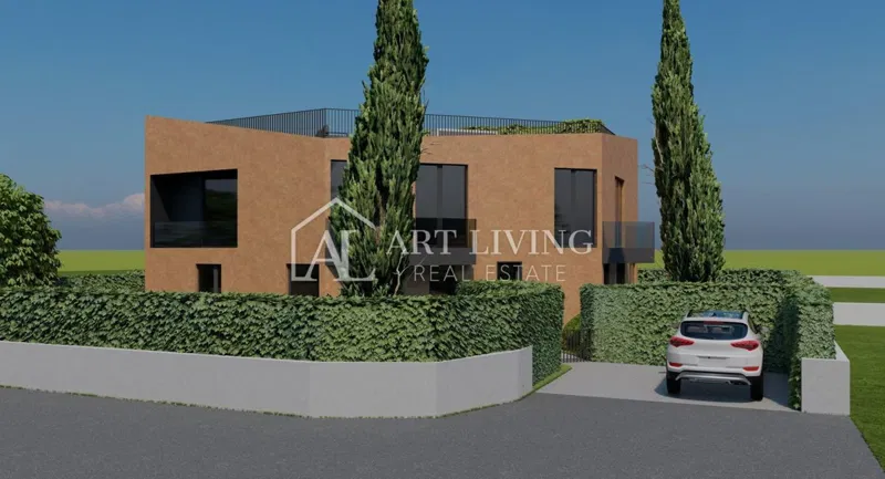 Poreč, okolica - moderna novogradnja, dvosobni stan s velikom krovnom terasom od 52 m2 – 3