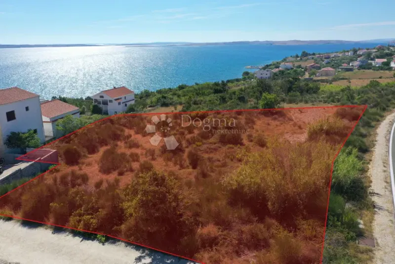 Земля под застройку Rtina, Ražanac, 1.284m2 – 2