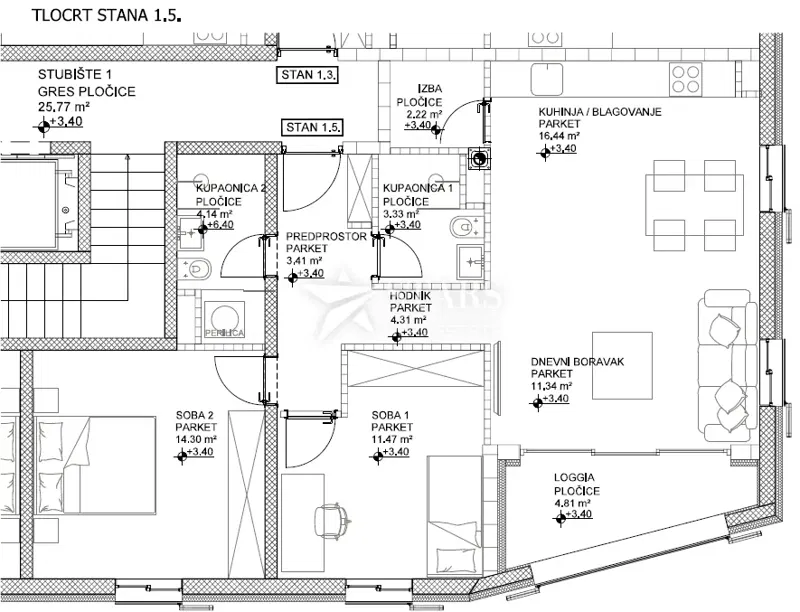 Appartamento Cres – 2