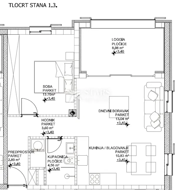 Appartamento Cres – 2
