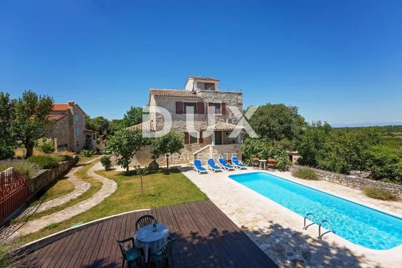 ISTRIA, VIŠNJAN - Istrian authentic house with swimming pool and sea view – 3