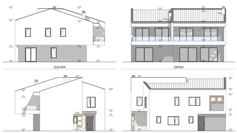 MALINSKA! DOPPELHAUS MIT GARTEN UND POOL!