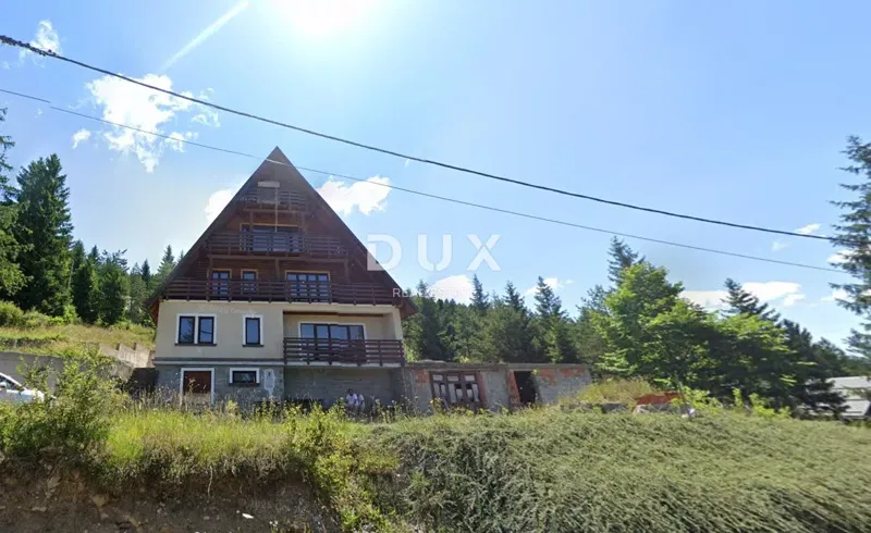 GORSKI KOTAR, RAVNA GORA - Hegyi ház szórakozásra vagy kiadó turistáknak, 6 hálószoba, 380m2