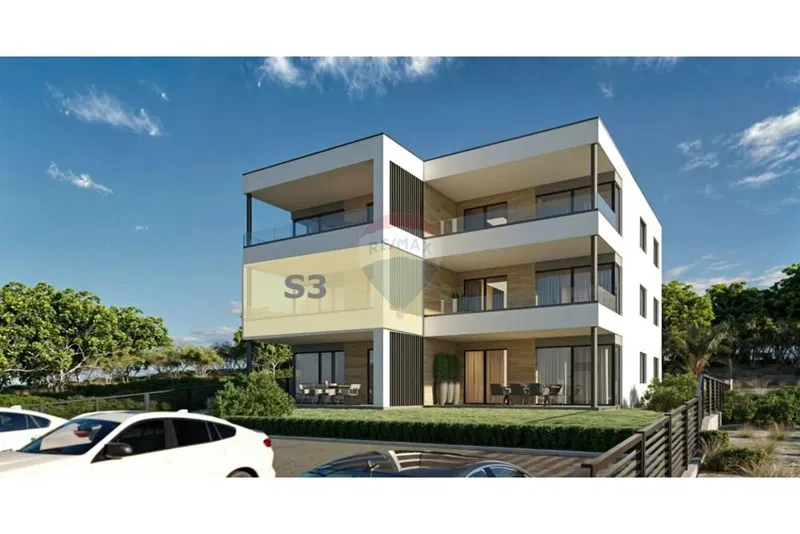 Stanovanje Mandre, Kolan, 73,70m2 – 2