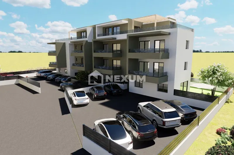 Trogir – Mieszkanie S1, 56,34 m² z ogrodem 58,15 m² – 3