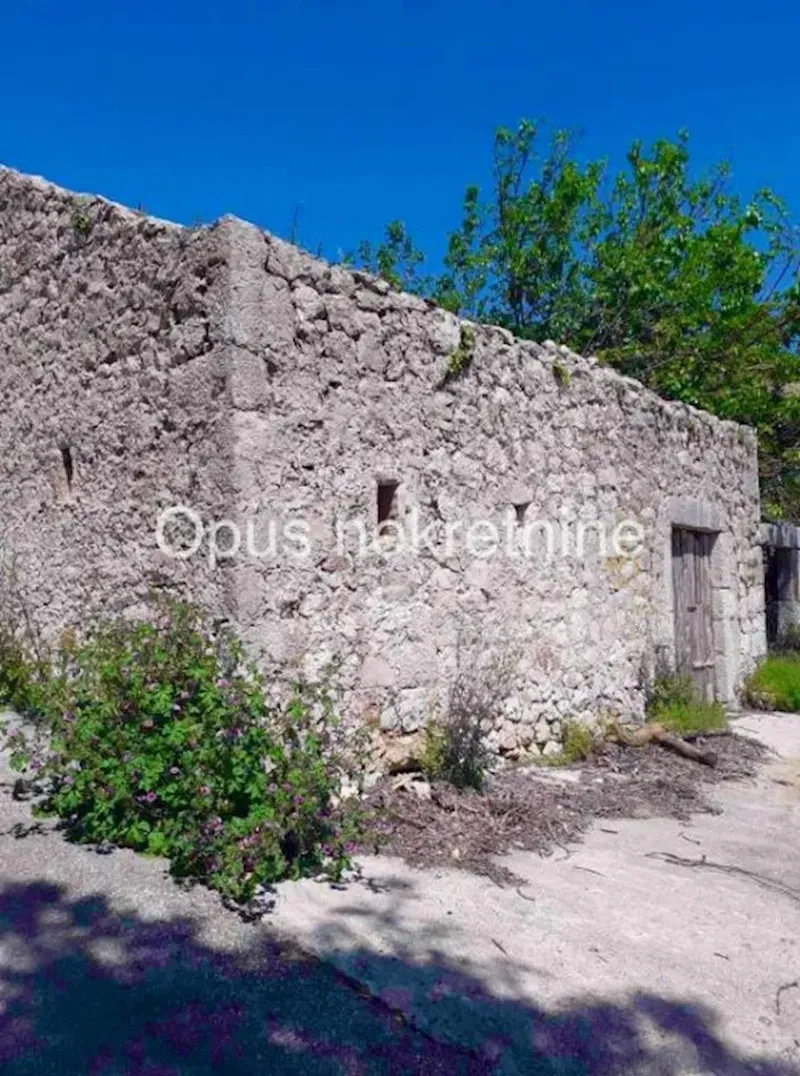 JANJINA, PELJESAC - STEINHAUS/RUINE 42 m² mit Meerblick (Video)
