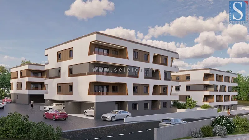 Istria, Poreč-Parenzo, appartamento di 64 m2 in un moderno edificio di nuova costruzione, 1. piano – 2
