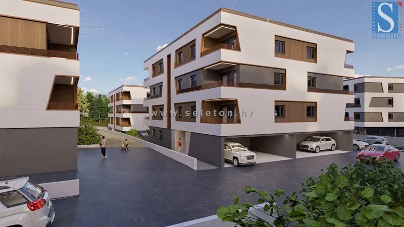 Istria, Poreč, apartment of 78 m2 in a modern new building, 1. floor – 3
